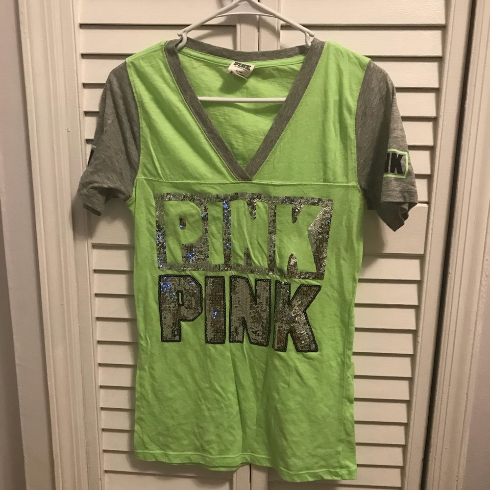 Pink bling shirt